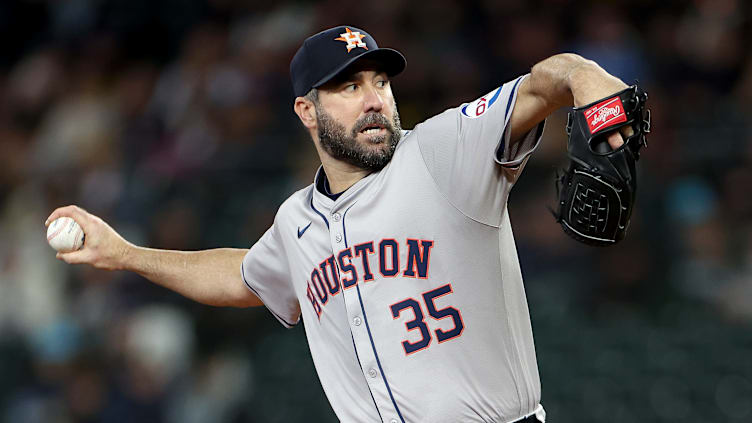 Houston Astros pitcher Justin Verlander