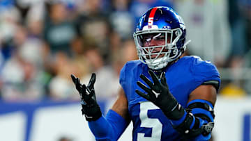 New York Giants linebacker Kayvon Thibodeaux  