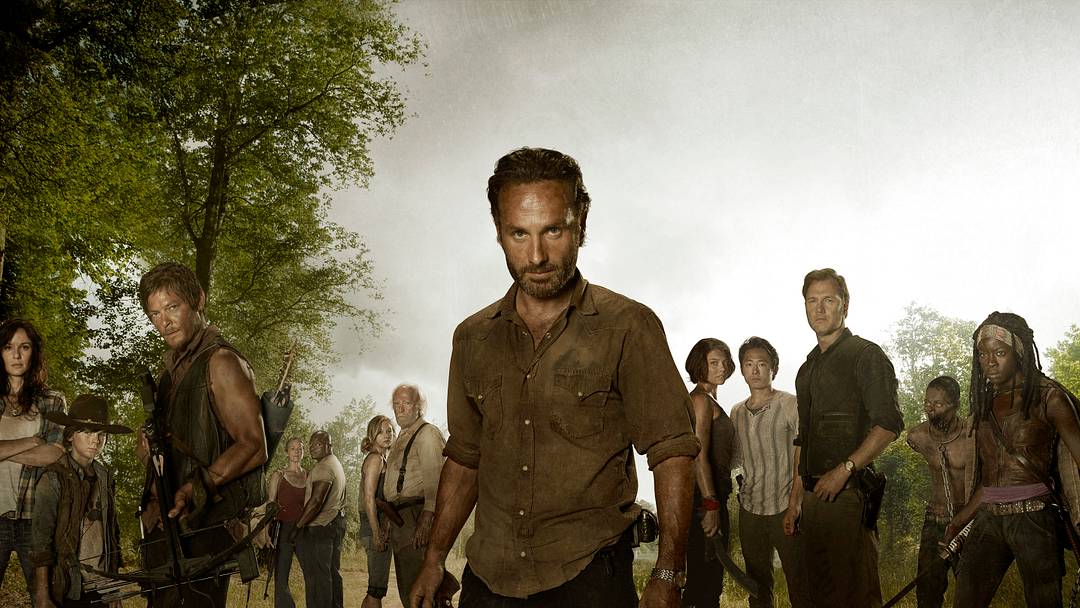 (L to R) Lori Grimes (Sarah Wayne Callies); Carl Grimes (Chandler Riggs); Daryl Dixon (Norman Reedus); Carol (Melissa Suzanne McBride); T-Dog (Robert 'IronE' Singleton); Beth Greene (Emily Kinney); Hershel Greene (Scott Wilson); Rick Grimes (Andrew Lincoln); Maggie Greene (Lauren Cohan); Glenn (Steven Yeun); The Governor (David Morrissey); Michonne (Danai Gurira) and Andrea (Laurie Holden) - The Walking Dead Season 3, Gallery (L to R) Lori Grimes (Sarah Wayne Callies); Carl Grimes (Chandler Riggs); Daryl Dixon (Norman Reedus); Carol (Melissa Suzanne McBride); T-Dog (Robert 'IronE' Singleton); Beth Greene (Emily Kinney); Hershel Greene (Scott Wilson); Rick Grimes (Andrew Lincoln); Maggie Greene (Lauren Cohan); Glenn (Steven Yeun); The Governor (David Morrissey); Michonne (Danai Gurira) and Andrea (Laurie Holden) - The Walking Dead Season 3, Gallery