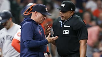 Houston Astros manager Joe Espada