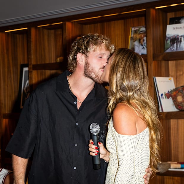 Logan Paul and Nina Agdal