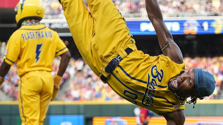 The Savannah Bananas played the Texas Tailgatersfor a second time at Great American Ballpark on Saturday June 14, 2025. The game included music, dancing, baby races, father and son catch and plenty of back flips. The Bananas played to a crowd of around 42,000 people both nights.
