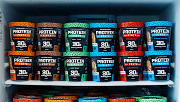 Protein Pints Full Freezer