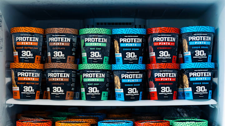 Protein Pints Full Freezer
