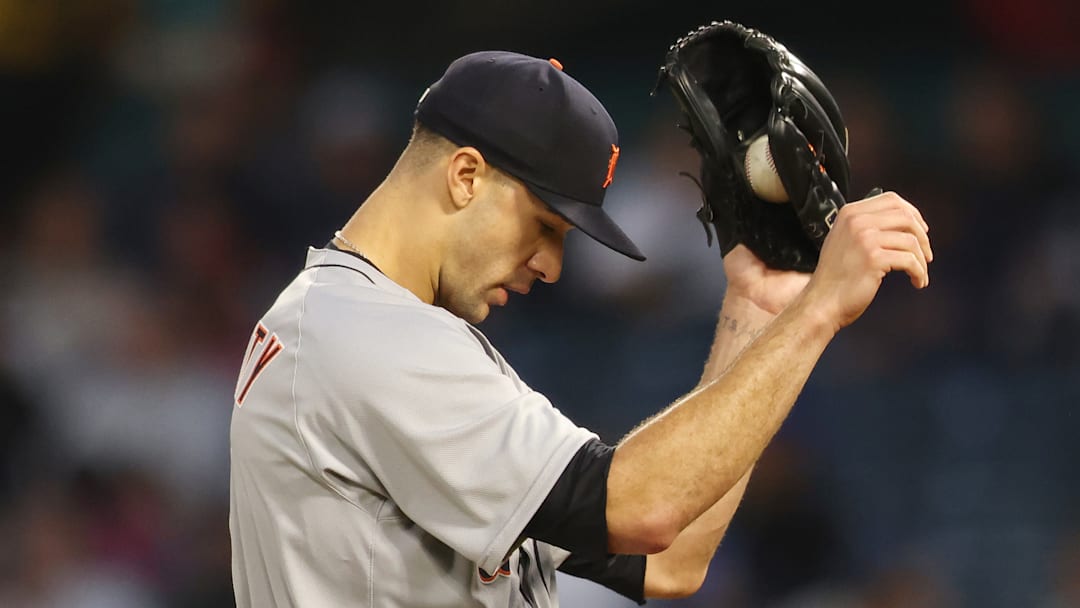 Detroit Tigers v Los Angeles Angels