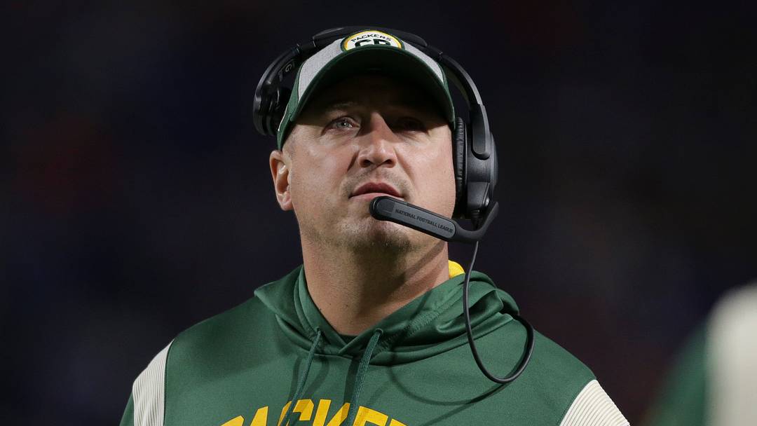 Green Bay Packers offensive coordinator Adam Stenavich