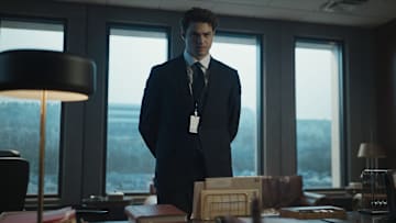 The Recruit. Noah Centineo as Owen Hendricks in Episode 201 of The Recruit. Cr. Courtesy of Netflix © 2024