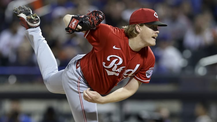 Cincinnati Reds pitcher Andrew Abbott