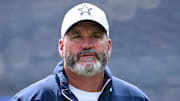 Dallas Cowboys head coach Mike McCarthy before a game at SoFi Stadium.
