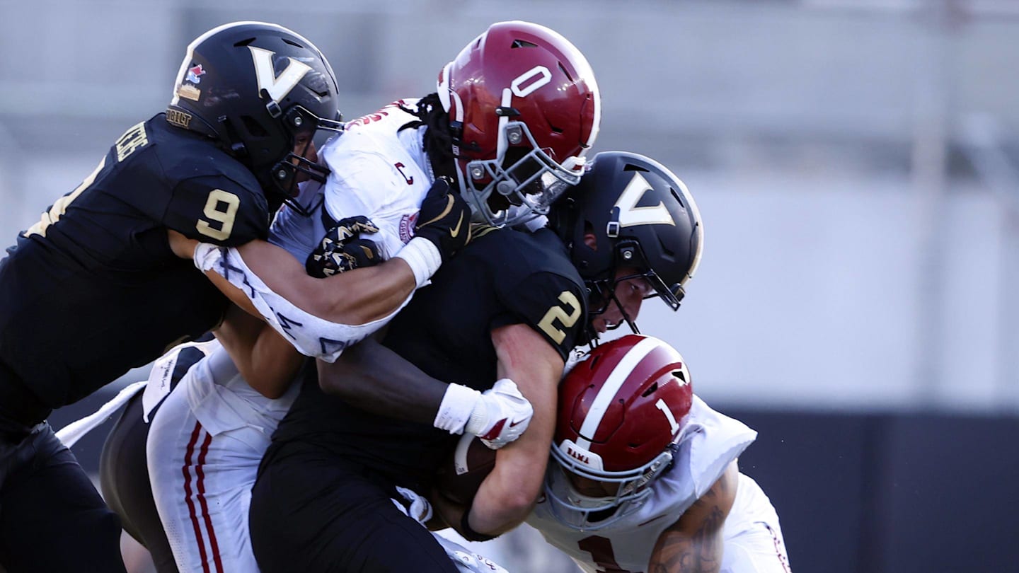 Vanderbilt Stuns No. 1 Alabama, 4035