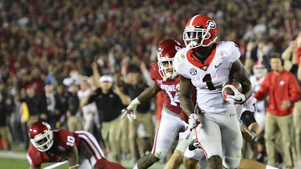 Georgia Bulldogs running back Sony Michel