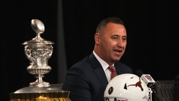 American-Statesman readers had things to say about the salary hike given Texas Longhorns head coach Steve Sarkisian. (Credit: