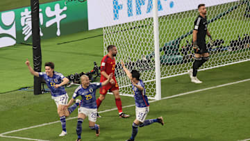 Jepang lolos sebagai juara Grup E dengan kemenangan 2-1 atas Spanyol pada Piala Dunia 2022