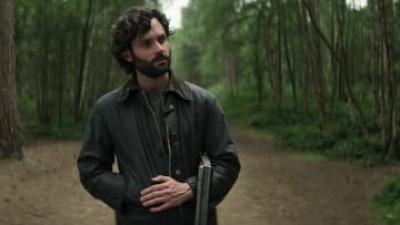 You. Penn Badgley as Joe Goldberg in episode 404 of You. Cr. Courtesy of Netflix © 2022