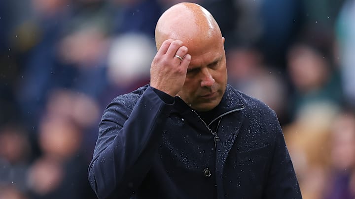 The international break has not offered a respite for Liverpool’s increasingly beleaguered manager Arne Slot.