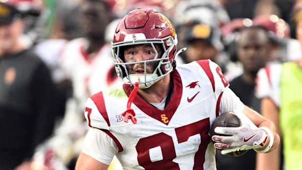 USC trojans lincoln riley college football playoff big ten Recruiting Transfer Lake McRee Michigan Wolverines Walker Lyons 