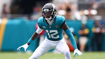 Jacksonville Jaguars rookie Travis Hunter