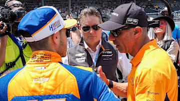 Kyle Larson, Jeff Gordon, Tony Kanaan, McLaren Hendrick, Indy 500, IndyCar