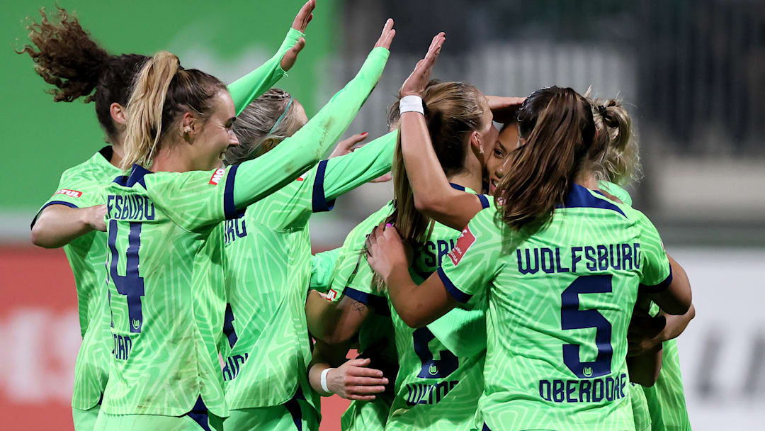 Der jüngste Bundesliga-Sieg gibt Wolfsburg Selbstvertrauen - die UWCL-Gruppe sollte machbar sein. Der jüngste Bundesliga-Sieg gibt Wolfsburg Selbstvertrauen - die UWCL-Gruppe sollte machbar sein.