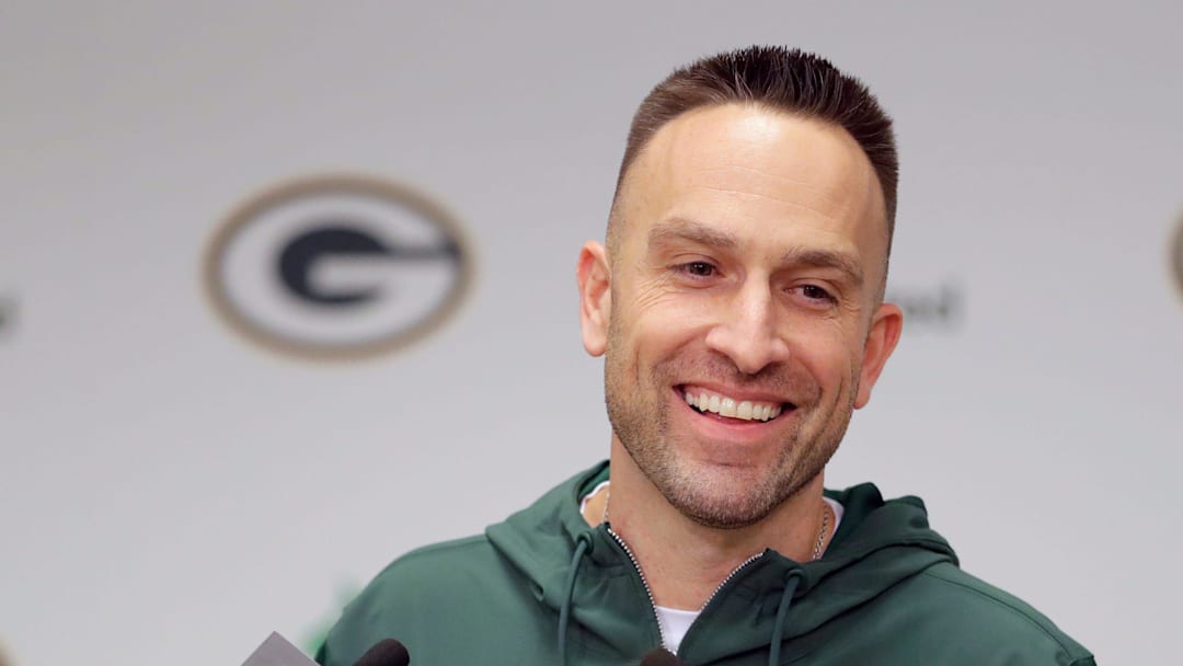 Green Bay Packers defensive coordinator Jeff Hafley speaks during a press conference Thursday, February 22, 2024, at Lambeau Field in Green Bay, Wis. 

Dan Powers/USA TODAY NETWORK-Wisconsin.