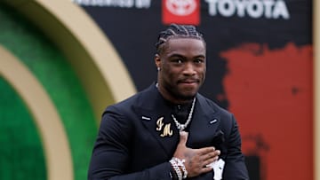 Jalen Milroe of the Seattle Seahawks