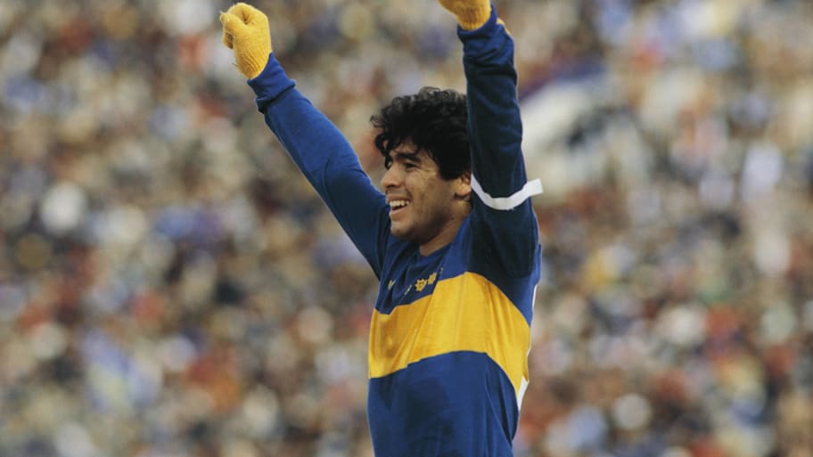 Diego Maradona is a Boca icon.