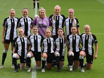 Newcastle Women played in front of 22,000 fans at St James' Park last season