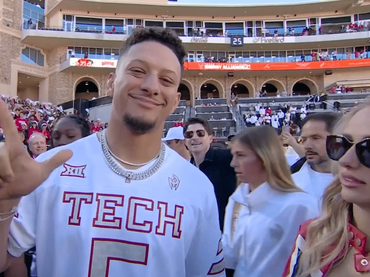 Everything to Know About Patrick Mahomes's Texas Tech Visit ...