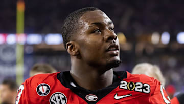 Georgia Bulldogs defensive lineman Mykel Williams (13)