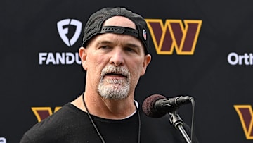Washington Commanders head coach Dan Quinn