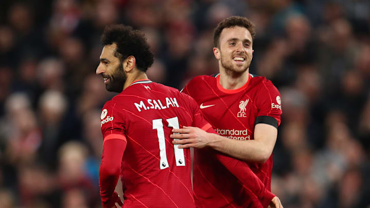 Diogo Jota & Mohamed Salah