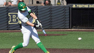Shortstop Maddox Molony paced the Ducks Sunday with three hits, a homer and three stolen bases as Oregon swept a No. 3 opponent for the first time in school history.