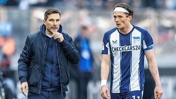 Stefan Leitl mit Fabian Reese