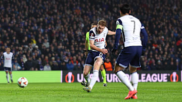 Tottenham had to come from behind in Glasgow