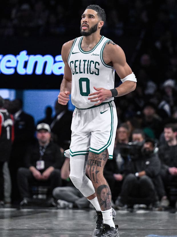 Boston Tatum's Celtic striker Jayson Tatum