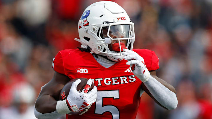 Rutgers RB Kyle Monangai