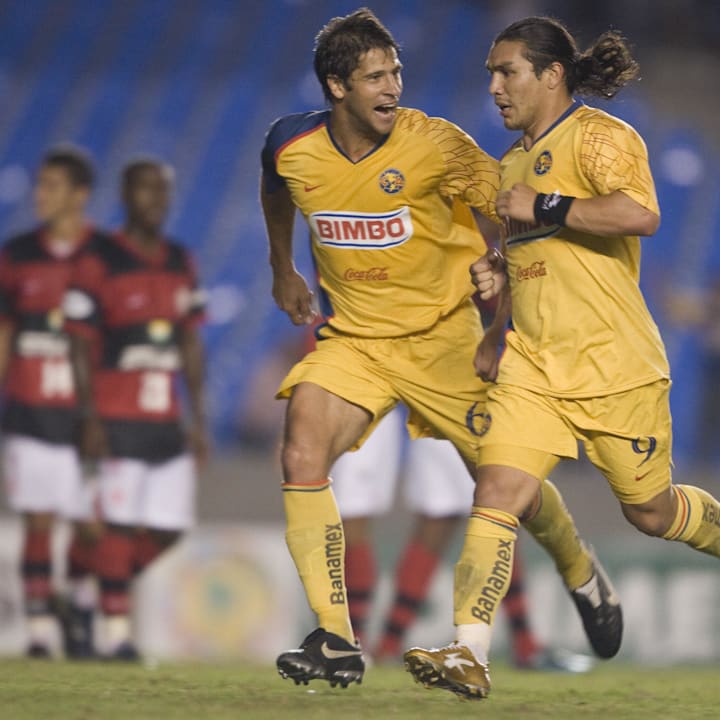 Flamengo América-MX Virada Libertadores 2008 Cabañas