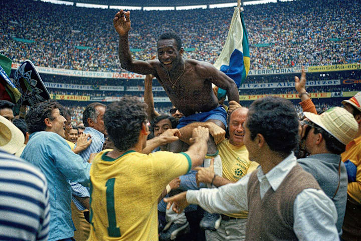 Pele is one of soccer's most inspirational-ever figures.