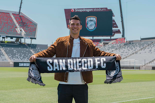 Hirving Lozano is San Diego FC's first major star.