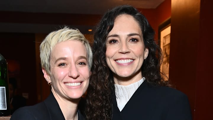 Megan Rapinoe and Sue Bird