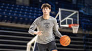 Gonzaga Bulldogs guard Mario Saint-Supery 