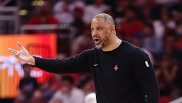 Houston Rockets head coach Ime Udoka