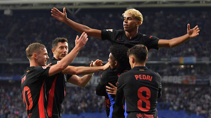 Lamine Yamal's goal secured La Liga glory for Barcelona. Lamine Yamal's goal secured La Liga glory for Barcelona.