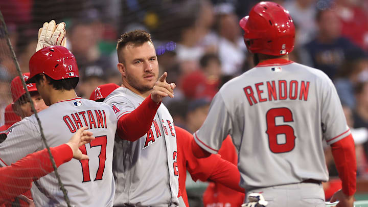 Los Angeles Angels v Boston Red Sox