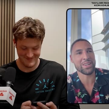 Knueppel had previously told journalist Kevin O'Connor that he would "love" to play like Thompson during his NBA career.