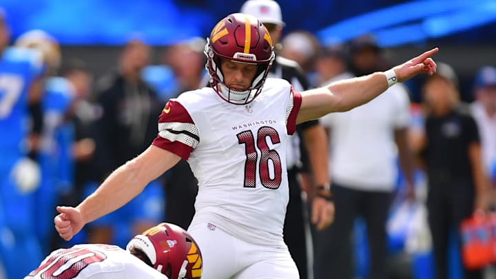 Commanders K Matt Gay faces the Dallas Cowboys in Week 7.