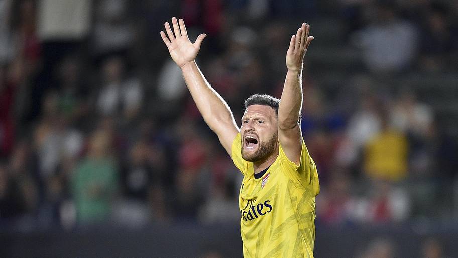 Arsenal fans were quick to forget Mustafi.