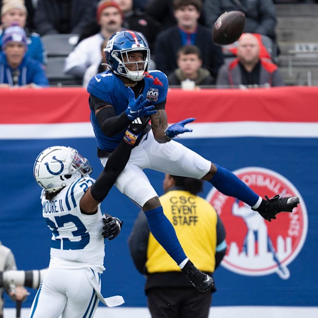 New York Giants wide receiver Malik Nabers