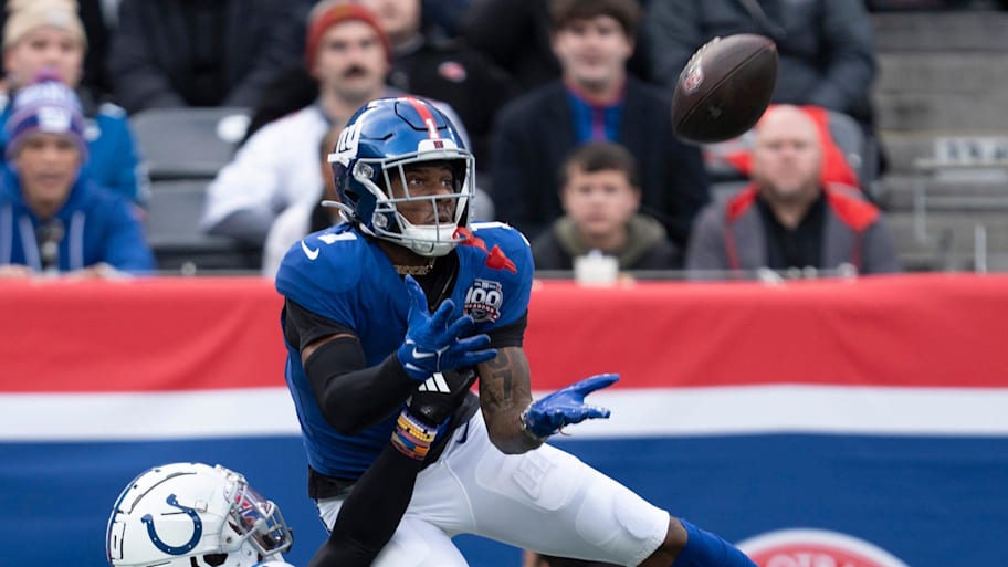 New York Giants wide receiver Malik Nabers