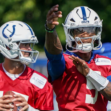 The Colts still have not named a starting quarterback between Daniel Jones and Anthony Richardson.